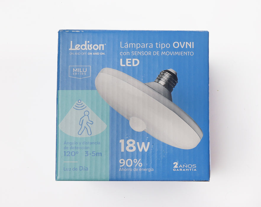 BOMBILLO LEDISON OVNI CON SENS DE MOV 36W