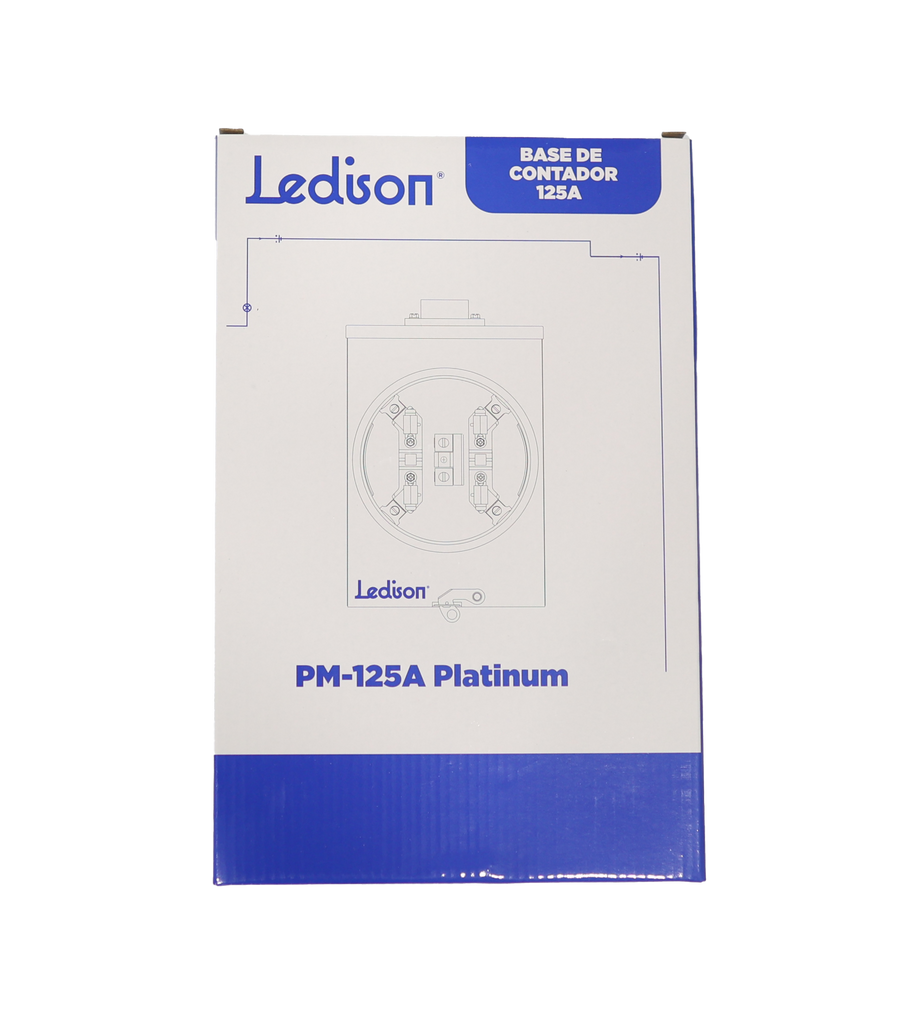 BASE DE CONTADOR LEDISON 200A PLATINUM