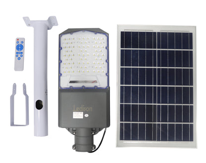 LAMPARA D/ CALLE SOLAR M/ LEDISON 200W PLATINUM ALTA POTENCIA C/ P.SOLAR POR SEPA