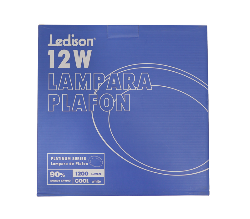 LAMPARA PLAFON LEDISON 12W/COPAN COLECCION MI PATRIA