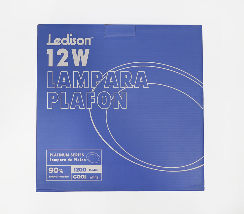 LAMPARA PLAFON LEDISON 12W/COPAN COLECCION MI PATRIA