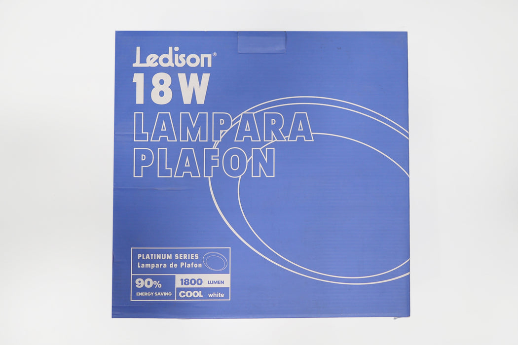 LAMPARA PLAFON LEDISON 18W/CONDESA