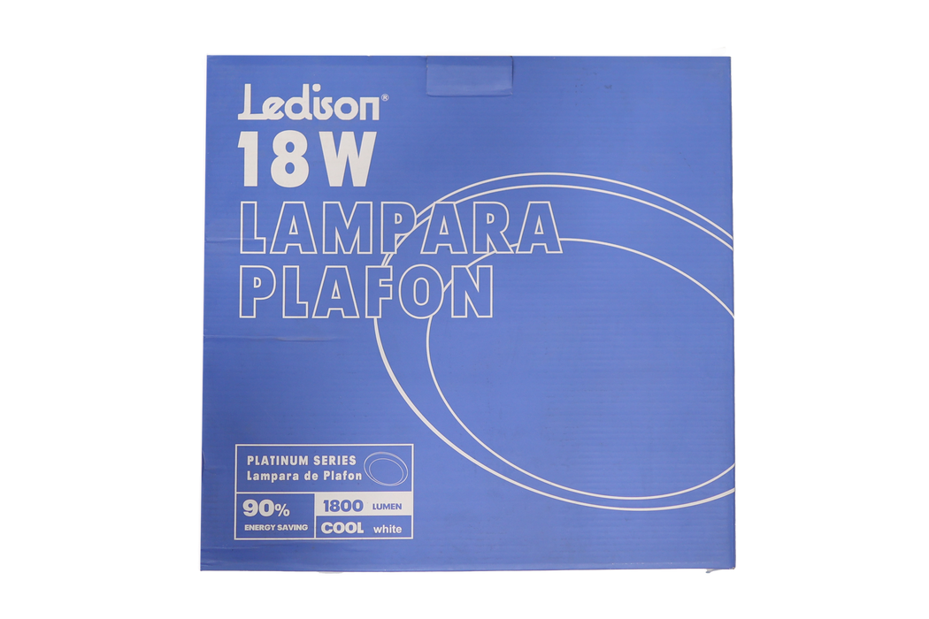 LAMPARA PLAFON LEDISON 18W/CONDESA