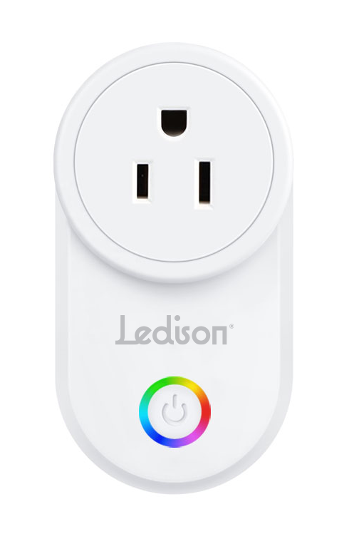 Smart Plug Wi-Fi RGB con Control desde App