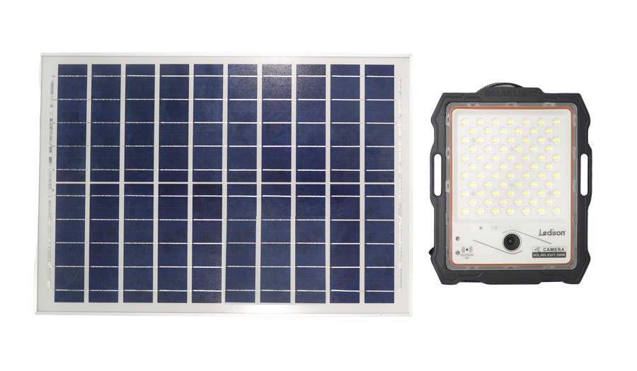 REFLECTOR SOLAR LEDISON 100W C/CAM 16GB WOLVERINE