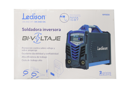 SOLDADORA INVERSORA LEDISON 160A