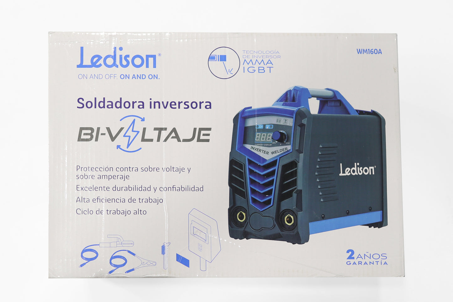 SOLDADORA INVERSORA LEDISON 160A