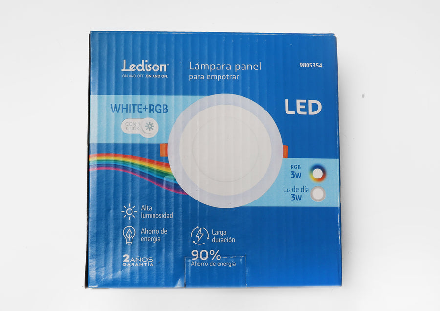 SPOT LEDISON CIRCULAR MULTICOLOR 6+3